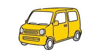軽自動車のイラスト
